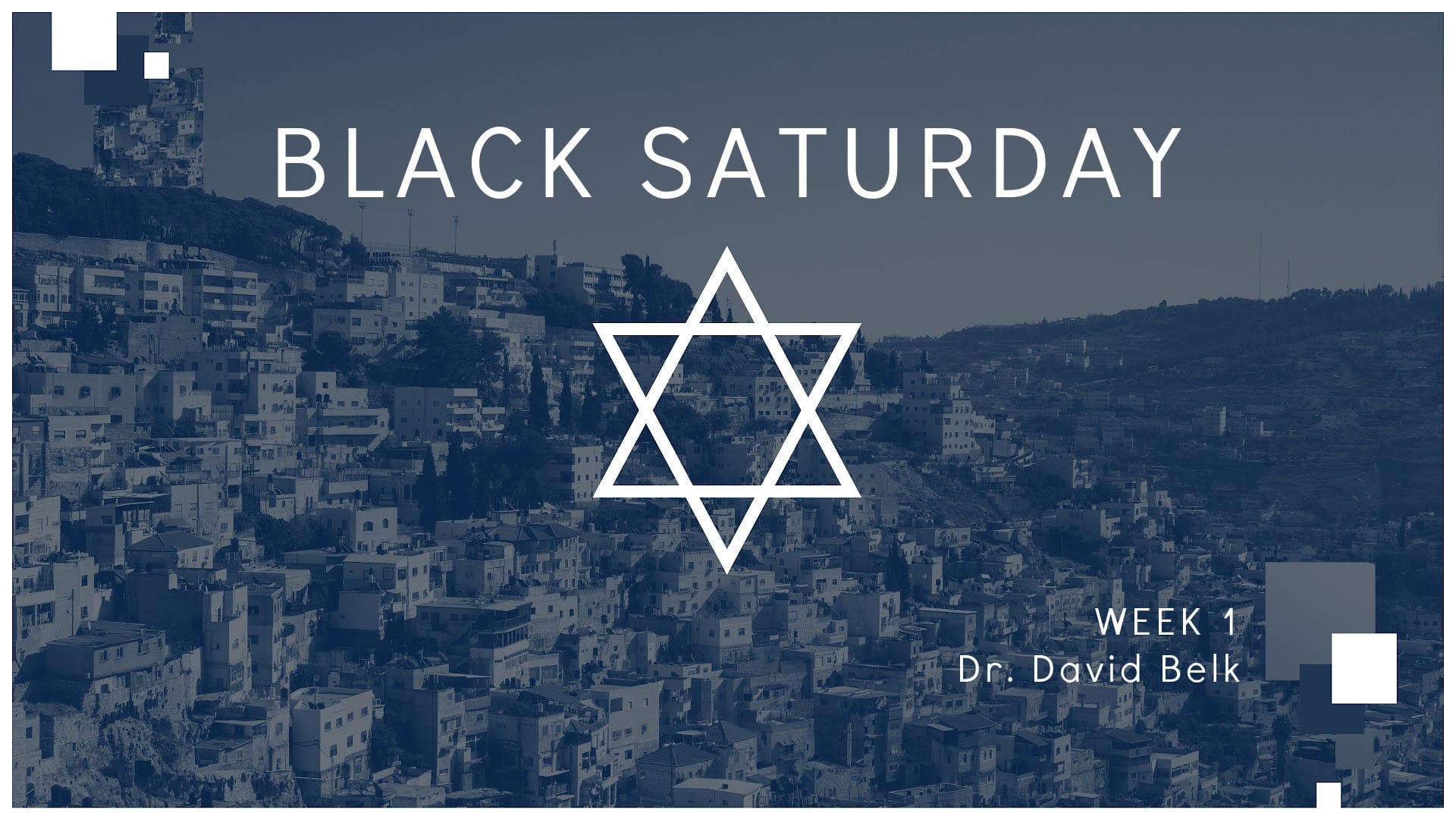 Black Saturday – Week 1